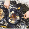 Sartén de sartén de hierro fundido pre sazonada Utensilios de cocina seguros para horno de 8 pulgadas